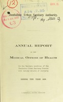 view [Report 1934] / Medical Officer of Health, Denholme U.D.C.