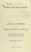 view [Report 1937] / Medical Officer of Health, Denholme U.D.C.