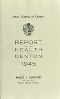 view [Report 1945] / Medical Officer of Health, Denton U.D.C.