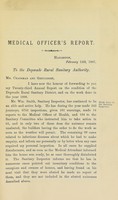 view [Report 1896] / Medical Officer of Health, Depwade R.D.C.