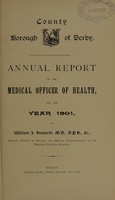 view [Report 1901] / Medical Officer of Health, Derby County Borough.