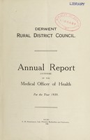 view [Report 1939] / Medical Officer of Health, Derwent R.D.C.