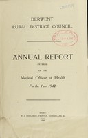 view [Report 1942] / Medical Officer of Health, Derwent R.D.C.