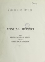 view [Report 1959] / Medical Officer of Health, Devizes Borough.
