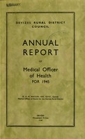 view [Report 1945] / Medical Officer of Health, Devizes R.D.C.