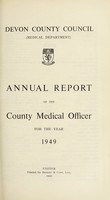 view [Report 1949] / Medical Officer of Health, Devon County Council.