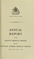 view [Report 1964] / Medical Officer of Health, Devon County Council.