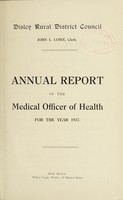 view [Report 1937] / Medical Officer of Health, Disley R.D.C.