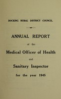 view [Report 1945] / Medical Officer of Health, Docking R.D.C.