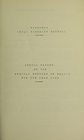 view [Report 1953] / Medical Officer of Health, Dodworth U.D.C.