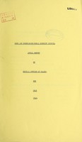 view [Report 1949] / Medical Officer of Health, Dore & Bredwardine R.D.C.