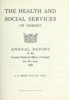 view [Report 1959] / School Medical Officer of Health, Dorset County Council.