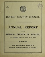 view [Report 1923] / Medical Officer of Health, Dorset County Council.