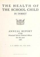 view [Report 1957] / Medical Officer of Health, Dorset County Council.