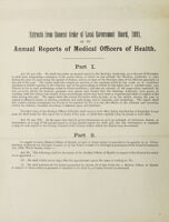 view [Report 1908] / Medical Officers of Health, Dorset Rural and Urban District Councils.