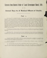 view [Report 1910] / Medical Officers of Health, Dorset Rural and Urban District Councils.