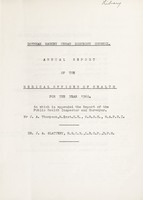 view [Report 1960] / Medical Officer of Health, Downham Market U.D.C.