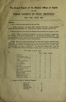 view [Report 1925] / Medical Officer of Health, Driffield U.D.C.