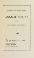 view [Report 1961] / Medical Officer of Health, Dronfield U.D.C.