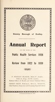 view [Report 1938] / Medical Officer of Health, Dudley County Borough.