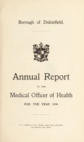 view [Report 1936] / Medical Officer of Health, Dukinfield Borough.