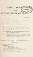 view [Report 1925] / Medical Officer of Health, Dunstable Borough.