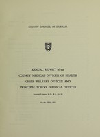 view [Report 1970] / Medical Officer of Health, Durham County Palatine / County Council.