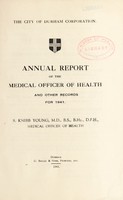 view [Report 1941] / Medical Officer of Health, Durham City.