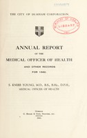 view [Report 1942] / Medical Officer of Health, Durham City.