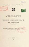 view [Report 1944] / Medical Officer of Health, Durham City.