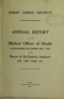 view [Report 1925] / Medical Officer of Health, Earby U.D.C.