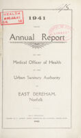 view [Report 1941] / Medical Officer of Health, East Dereham U.D.C.