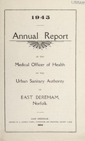 view [Report 1943] / Medical Officer of Health, East Dereham U.D.C.