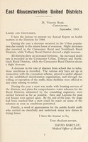 view [Report 1944] / Medical Officer of Health, East Gloucestershire United Districts (Cirencester U.D.C., Cirencester R.D.C., Northleach R.D.C., Tetbury R.D.C.).