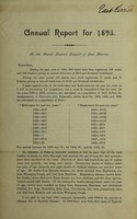 view [Report 1895] / Medical Officer of Health, East Kerrier D.C.