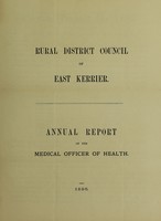 view [Report 1896] / Medical Officer of Health, East Kerrier R.D.C.