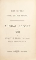 view [Report 1910] / Medical Officer of Health, East Retford.