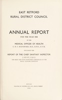 view [Report 1954] / Medical Officer of Health, East Retford.