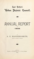 view [Report 1909] / Medical Officer of Health, East Retford U.D.C. / Borough.