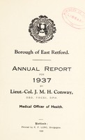 view [Report 1937] / Medical Officer of Health, East Retford U.D.C. / Borough.