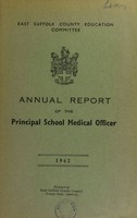 view [Report 1962] / Principal School Medical Officer of Health, East Suffolk County Council.