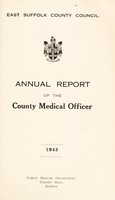 view [Report 1943] / Medical Officer of Health, East Suffolk County Council.