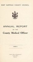 view [Report 1951] / Medical Officer of Health, East Suffolk County Council.