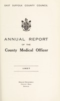 view [Report 1957] / Medical Officer of Health, East Suffolk County Council.