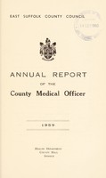 view [Report 1959] / Medical Officer of Health, East Suffolk County Council.
