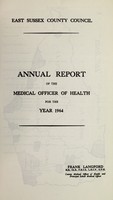 view [Report 1964] / Medical Officer of Health, East Sussex County Council.