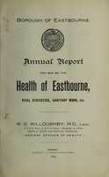 view [Report 1904] / Medical Officer of Health, Eastbourne County Borough.