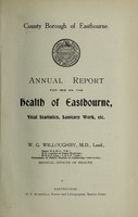 view [Report 1918] / Medical Officer of Health, Eastbourne County Borough.