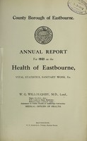 view [Report 1921] / Medical Officer of Health, Eastbourne County Borough.