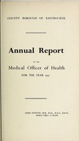 view [Report 1951] / Medical Officer of Health, Eastbourne County Borough.